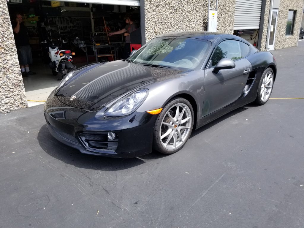 2014 Porsche Cayman After Repairs