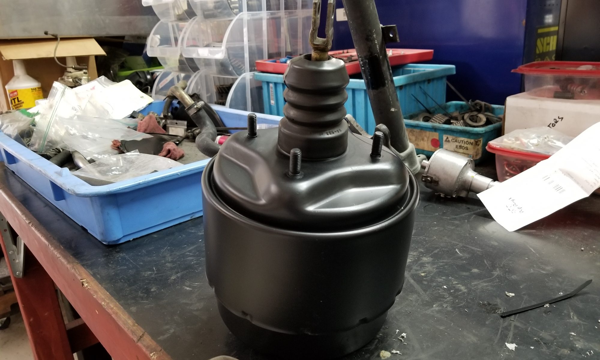 New Smaller Brake Booster